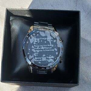 Smartwatch with Black Band